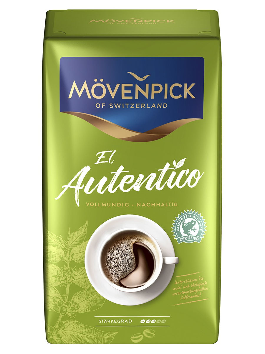 Кофе молотый Movenpick EL AUTENTICO (Германия, 500 гр)