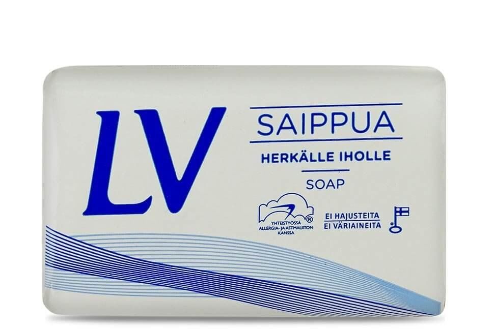 Мыло гипоаллергенное LV saippua (ФИНЛЯНДИЯ, 100 г)