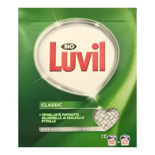 Стиральный порошок для белого белья LUVIL CLASSIC (Нидерланды, 1,35 кг)