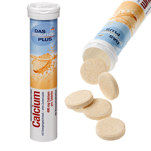 Mivolis Шипучие таблетки Calcium со вкусом апельсина (Германия, 20 шт)