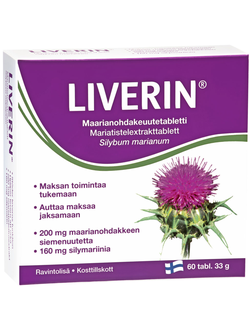 Таблетки для печени Liverin (Финлядния 60 таб)