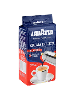 Кофе молотый Lavazza Crema e Gusto (Италия, 250 гр)