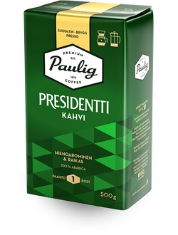 Кофе молотый Paulig Presidentti Kahvi  (500 гр, Финляндия)