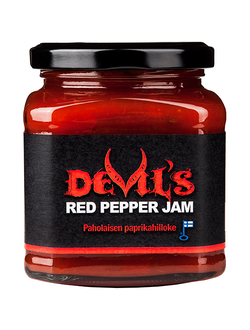 Джем из красного перца Devils Red Pepper Jam (Финляндия, 320 гр)