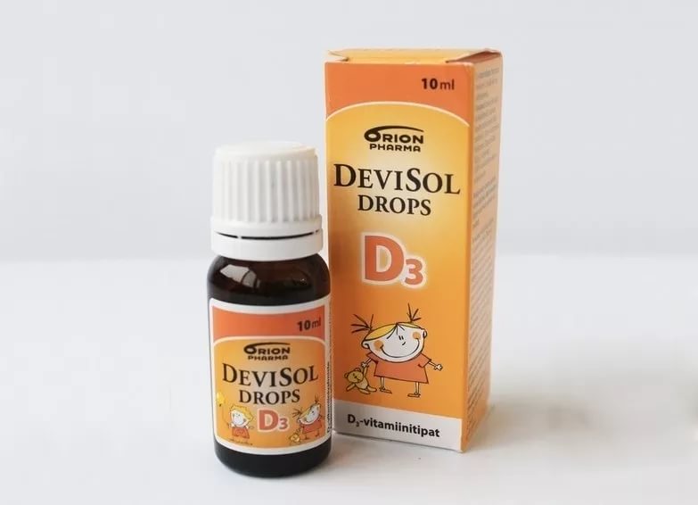 Devisol Drops D3 (ФИНЛЯНДИЯ, 10 МЛ)