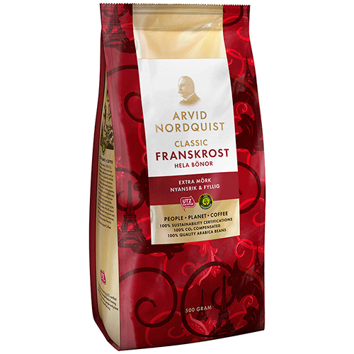 Кофе в зернах Arvid Nordquist Classic Franskrost (Швеция, 500 гр)