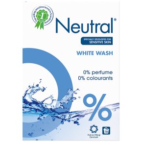 Порошок гипоаллергенный для стирки белого белья Neutral Sensitive Skin White Wash Powder (НИДЕРЛАНДЫ, 1,188 кг)