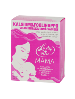 Витамины для беременных Ladyvita Mama (Финляндия, 120 табл.)