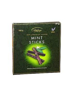 Шоколадные палочки с мятным вкусом Mint Sticks (Австрия, 150гр)