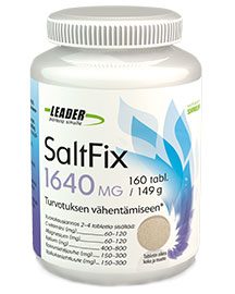 Витамины Leader Salt fix 1640 mg (калий, магний) (ФИНЛЯНДИЯ, 160 таб.)