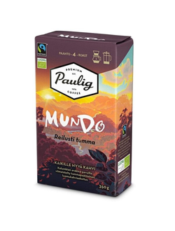 Кофе молотый Paulig Mundo Reilusti Tumma  (450 гр., Финляндия)