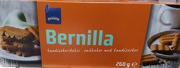 Печенье с карамелью и корицей Rainbow Bernilla (ШВЕЦИЯ, 260 г)