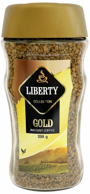 Кофе растворимый Liberty Gold instant coffee (Германия, 200 гр)