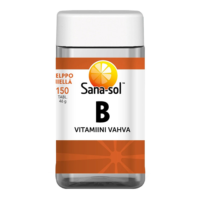 Витамины Sana-sol Vahva B (150 табл, Дания)