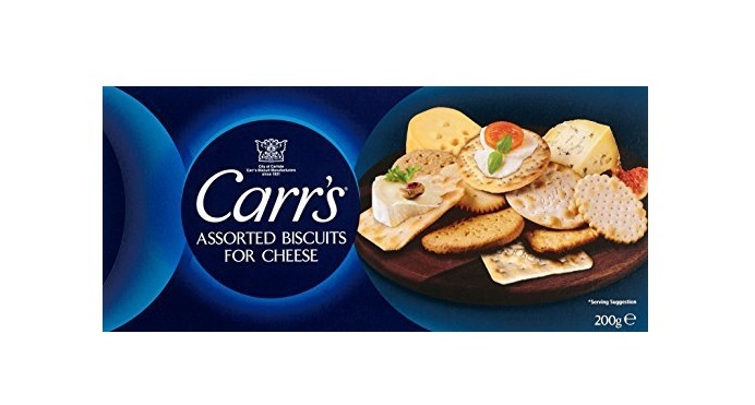 Крекеры для сыра ассорти Carrs (ВЕЛИКОБРИТАНИЯ, 300 г)