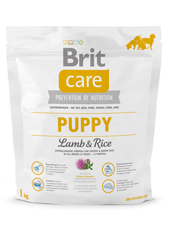 Brit Care «Puppy Lamb & Rice» для щенков и молодых собак всех пород (Чехия, 1 кг)