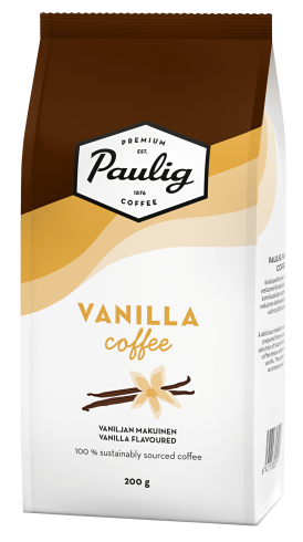 Кофе молотый с ванилью Paulig Vanilla Coffee (ФИНЛЯНДИЯ, 200 г)