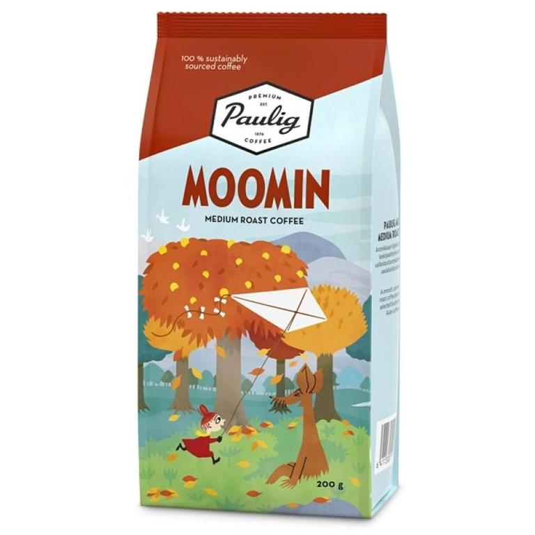 Кофе молотый Paulig Moomin Coffee medium roast Autumn by Paulig (ФИНЛЯНДИЯ, 200 г)