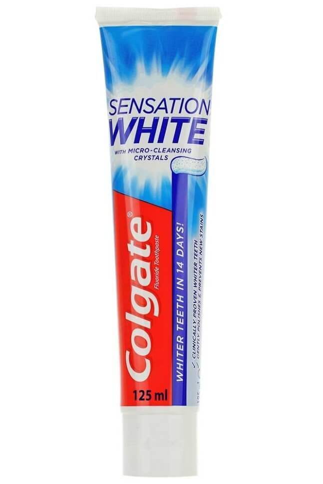 Зубная паста Colgate Sensation White (Нидерланды, 125 мл)