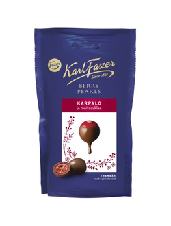 Клюква в шоколаде Karl Fazer Berry Pearls (ФИНЛЯНДИЯ, 90 г)