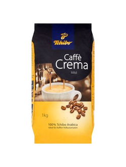 Кофе Tchibo Cafe crema mild (зерно) 1 кг (Германия)