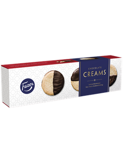 Печенье с шоколадным наполнителем Fazer Chocolate Creams (Финляндия, 100 гр.)