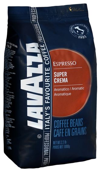 Кофе в зернах Lavazza Espresso Super Crema (ИТАЛИЯ, 1 кг)