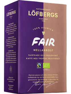 Кофе молотый Lofbergs Fair Mellanrost (Швеция, 450 гр. )