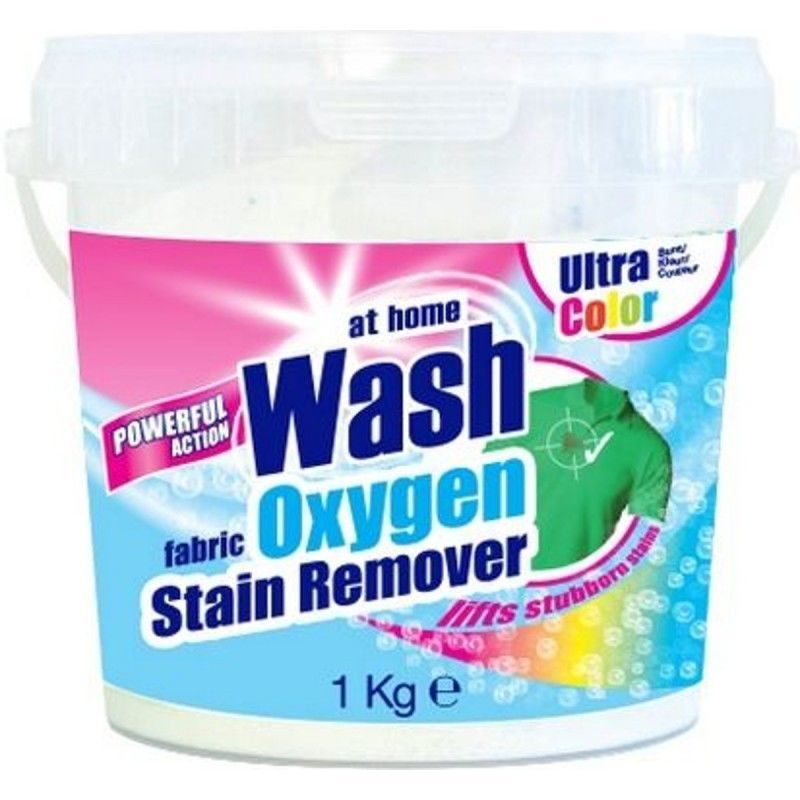 Пятновыводитель порошковый At Home Wash Oxygen для цветного (НИДЕРЛАНДЫ, 1 кг)