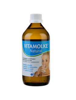 Vitamolke Natural - сыворотка молочного брожения для улучшения пищеварения, 500 мл