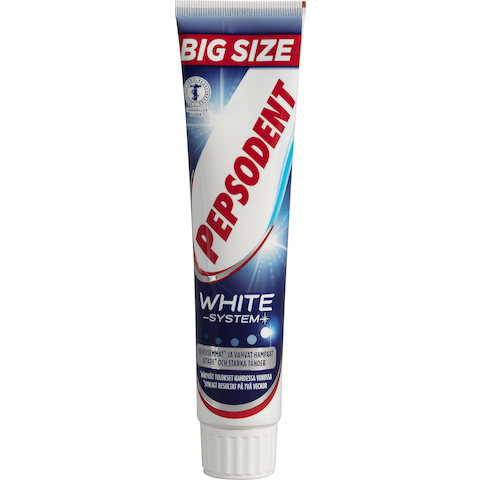 Зубная паста Pepsodent White system (Нидерланды, 125 мл)