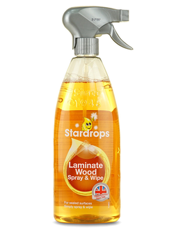 Чистящее средство для удаления жира и грязи Stardrops Laminate Wood Spray&Wipe (Великобритания, 750 мл)