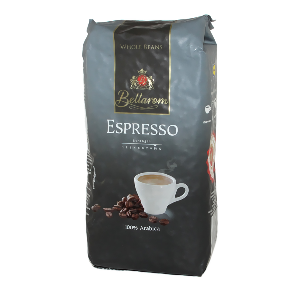 Натуральный зерновой кофе Bellarom Espresso (Германия, 1 кг)