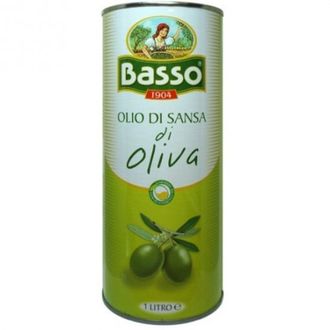Оливковое масло Basso Olio Di Sansa (ИТАЛИЯ, 1 л)