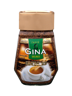 Кофе растворимый Gina Gold  (Австрия, 100гр)
