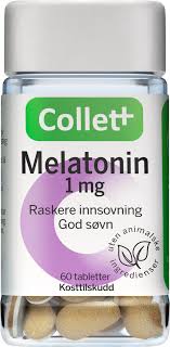 Melatonin Collett 1 mg (Дания, 60 шт)