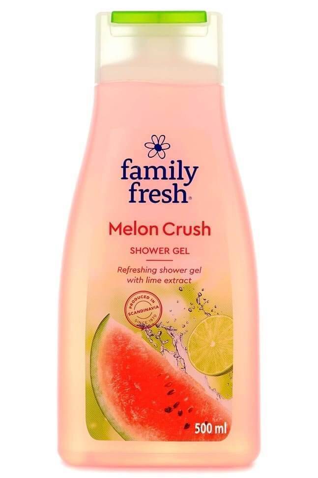 Гель для душа Family Fresh Melon crush (ШВЕЦИЯ, 500 МЛ)
