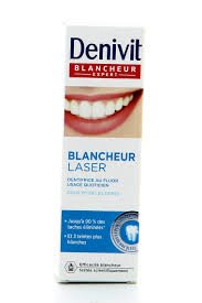 Зубная паста отбеливающая Denivit Blancheur Laser (ГЕРМАНИЯ, 50 мл)