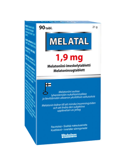 Снотворное Melatal 1,9 mg  Vitabalans (Финляндия, 90 таблеток)