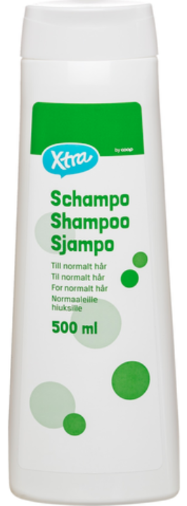 Шампунь для нормальных волос X-tra (ФИНЛЯНДИЯ, 500 мл)
