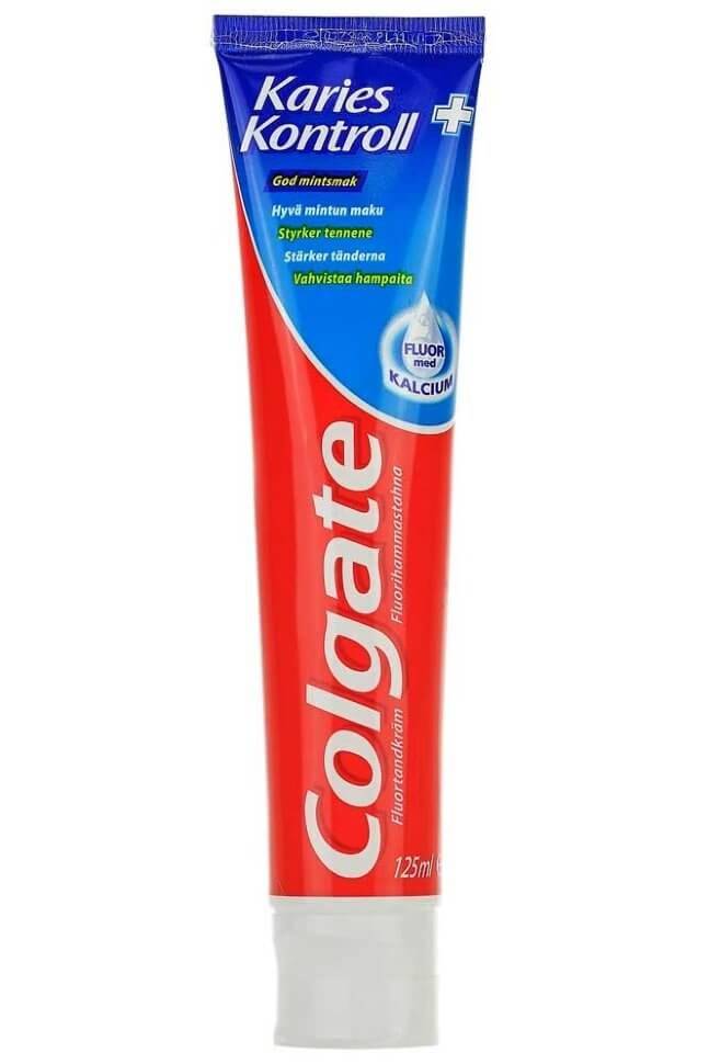 Зубная паста Colgate Karies Kontroll (Нидерланды, 125 мл)