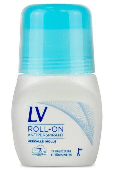Гипоаллергенный дезодорант-антиперспирант LV Roll-on (ФИНЛЯНДИЯ, 60 мл)
