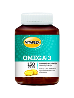 Vitaplex Omega-3. 150 капсул. (Финляндия)