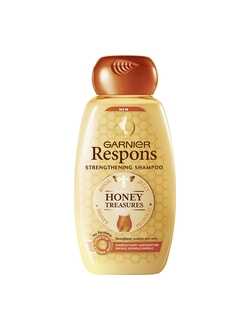 Шампунь укрепляющий Garnier Respons Honey Treasures (ФРАНЦИЯ, 400 мл)