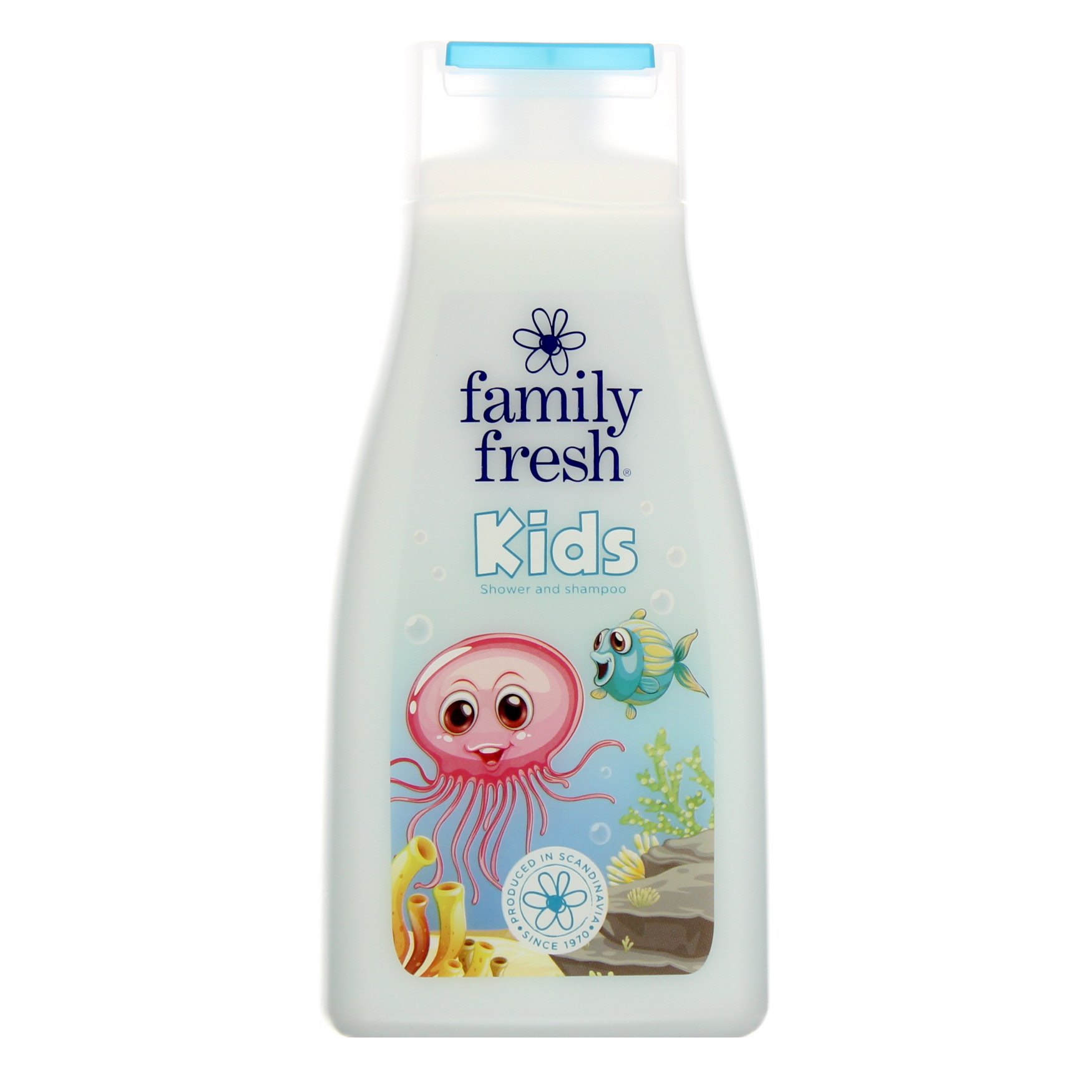 Шампунь + гель  Family Fresh Kids shower & shampoo (ШВЕЦИЯ, 500 мл)