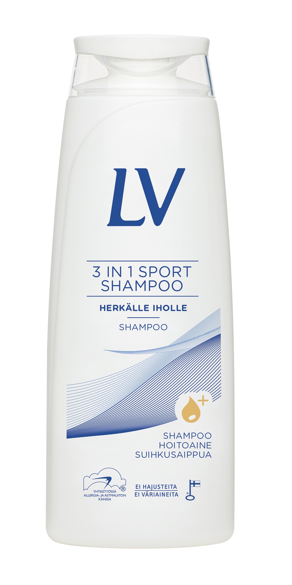 Шампунь 3 в 1 LV Sport shampoo (ФИНЛЯНДИЯ, 250 мл)