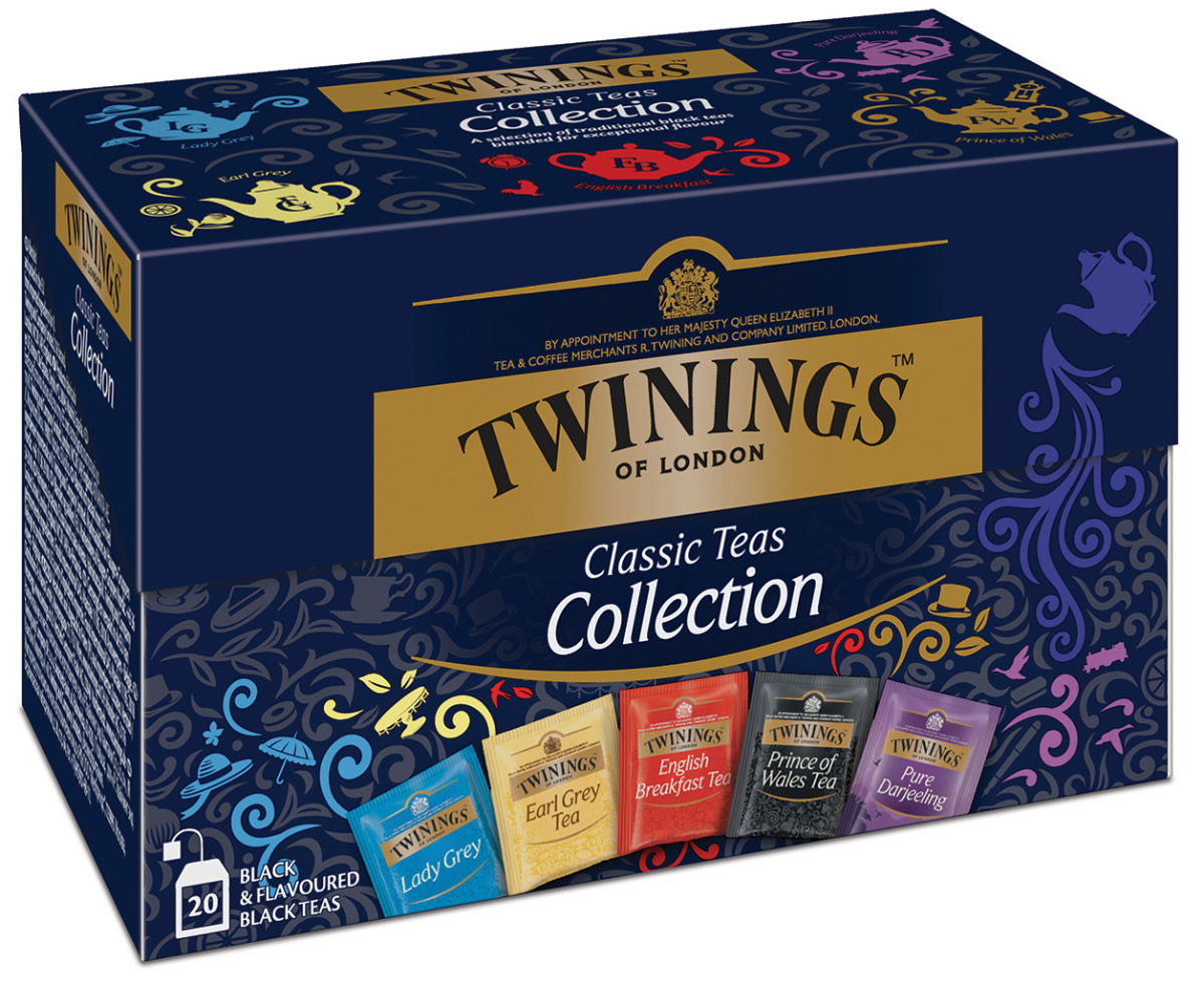 Чай черный ароматизированный Twinings Classic Collection (ПОЛЬША, 20 пак)