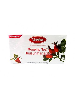 Чай травяной Victorian Rosehip Tea (Шри-Ланка, 100 пакетиков)