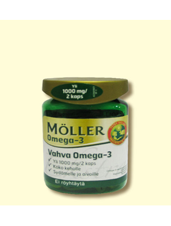 Витамины Moller Vahva Omega-3 (НОРВЕГИЯ, 70 капсул)