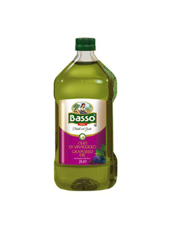 Виноградное масло Basso olio di vinacciolo grapeseed oil (ИТАЛИЯ, 2 л)